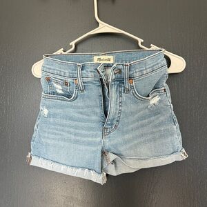 Madewell Light Blue Shorts